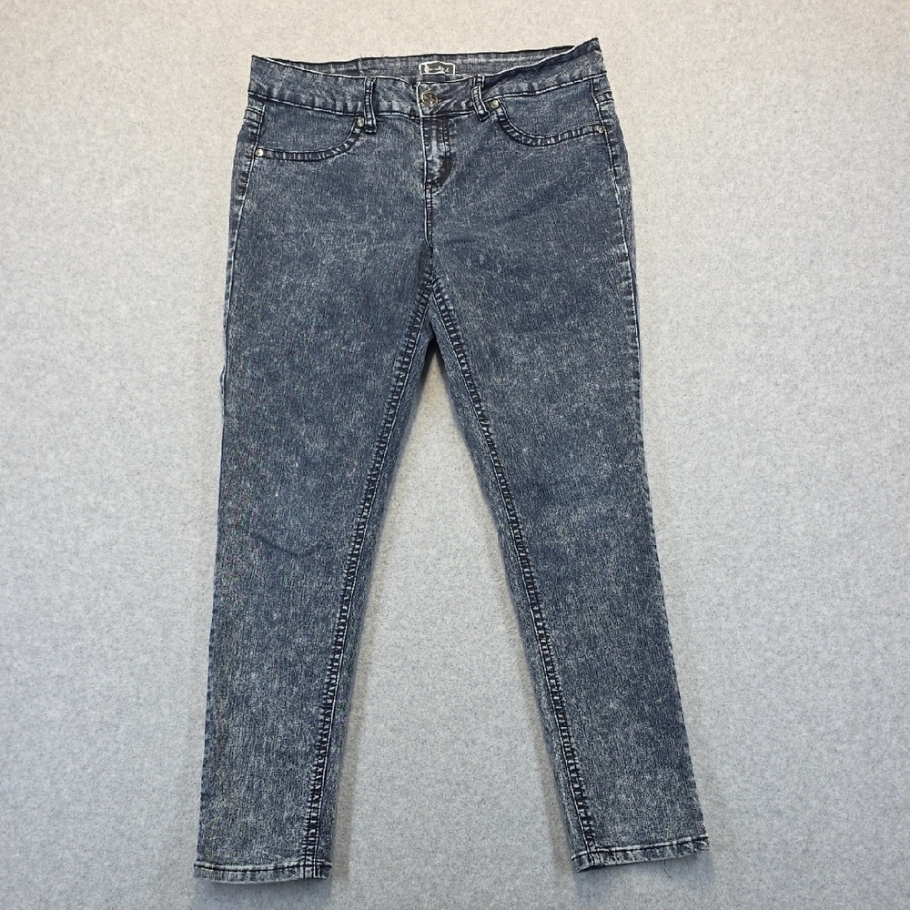 Y2K Soundgirl Skinny Jeans Women’s Size 13 Dark Wash Stretch Denim
